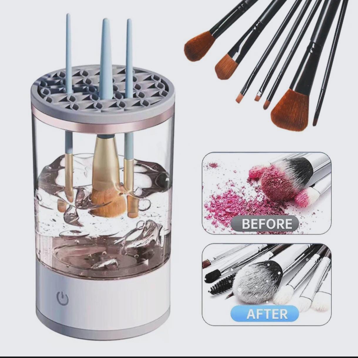 SpinClean Pro: Limpiador Eléctrico de Brochas